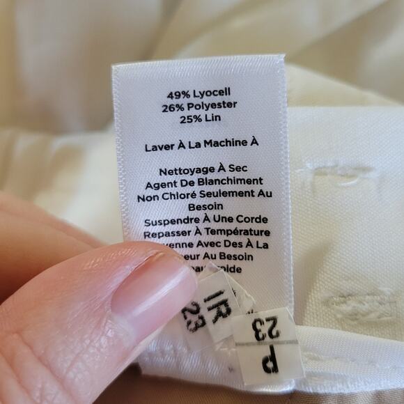 Talbots Pull On Drawstring Pants with Pockets - Picture 9 of 9